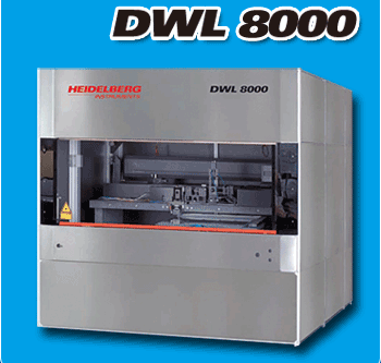DWL8000高级大型2D3D直写机